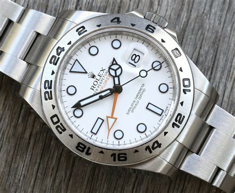 rolex polar 2|Rolex explorer ii 42mm polar.